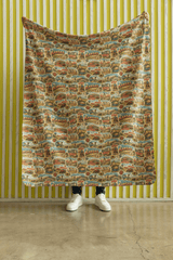 Kansas Postcard Memories Sherpa Blanket - London Penny Gift Wrap