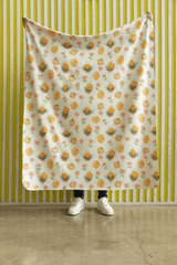 Happy Honeybees Sherpa Blanket - London Penny Gift Wrap