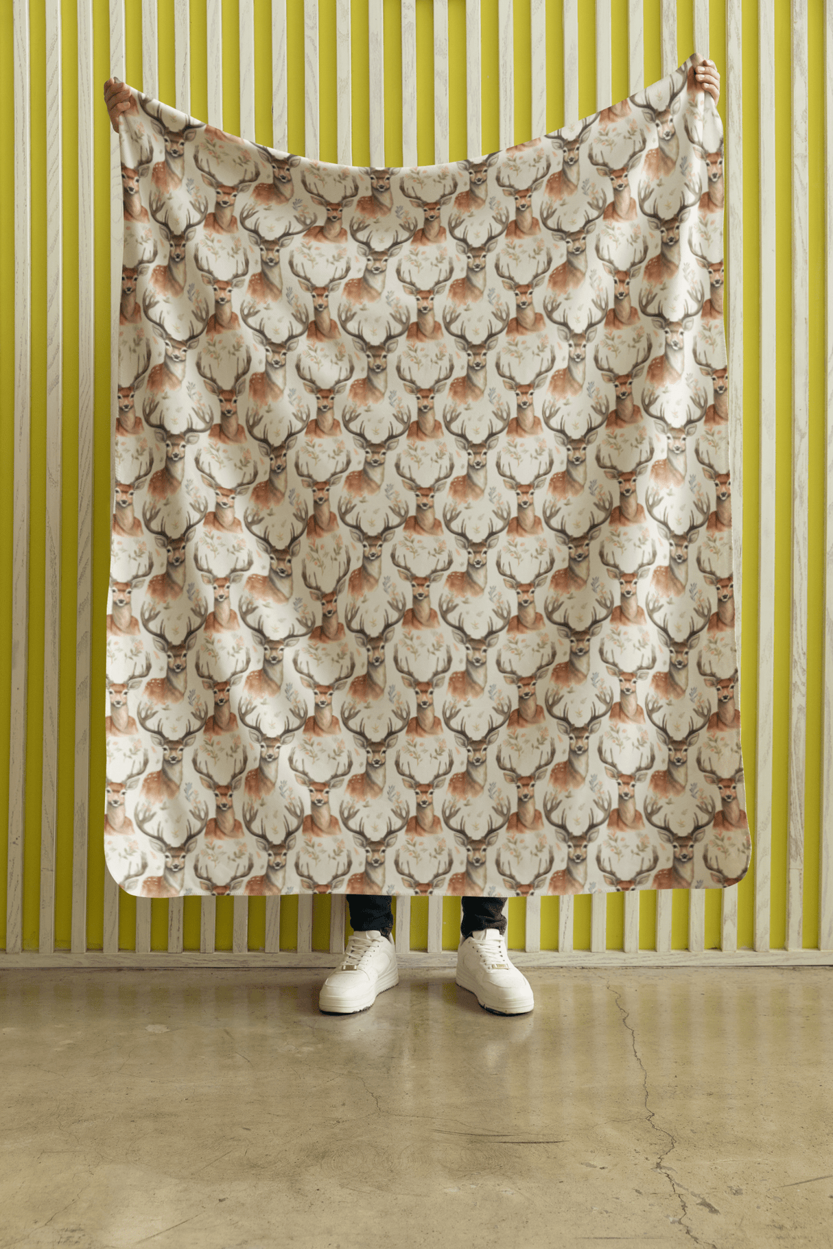 Woodland Grace Sherpa Blanket - London Penny Gift Wrap