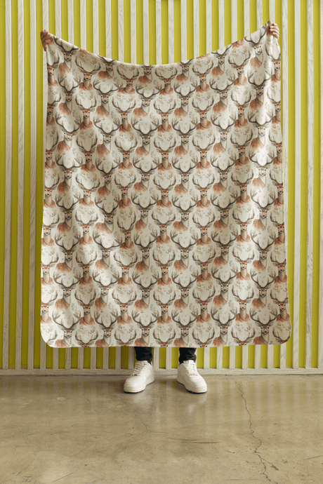 Woodland Grace Sherpa Blanket - London Penny Gift Wrap