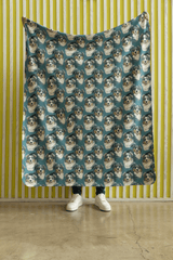 Australian Shepherd Your Heart Sherpa Blanket - London Penny Gift Wrap