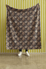 Purrfectly Maine Coon Cat Sherpa Blanket - London Penny Gift Wrap