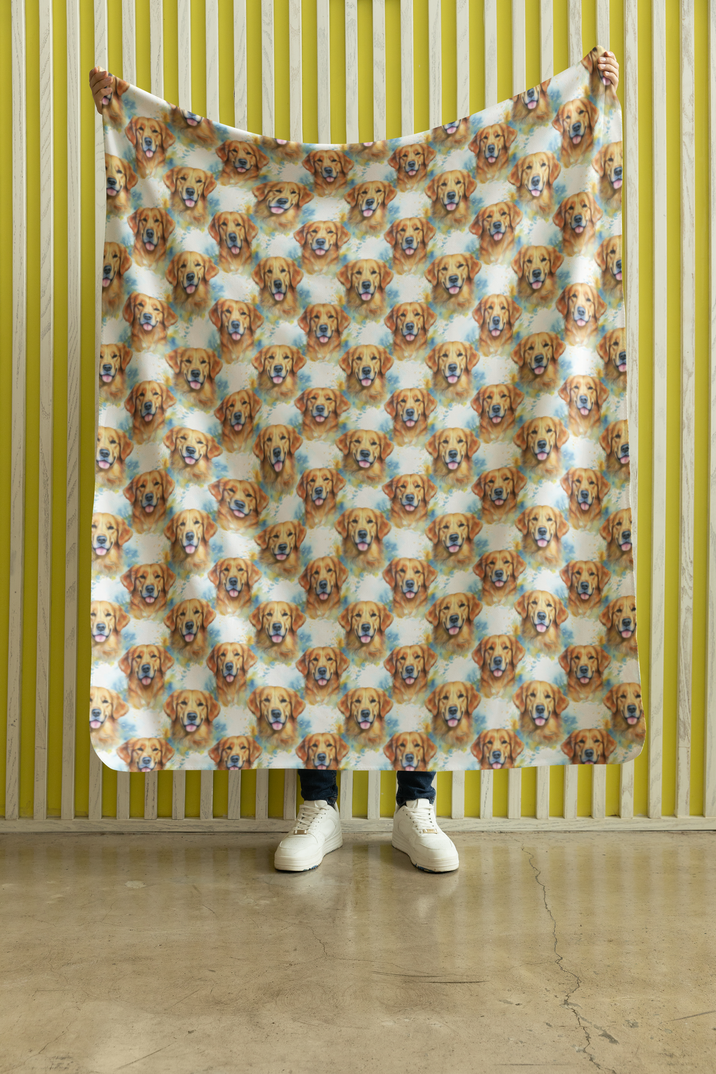 The Golden Standard Sherpa Blanket