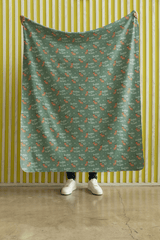 Rudolph Says 67 Sherpa Blanket - London Penny Gift Wrap