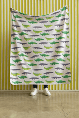 Swampy Smiles Sherpa Blanket - London Penny Gift Wrap