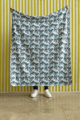 Schnauzer Chic Sherpa Blanket - London Penny Gift Wrap