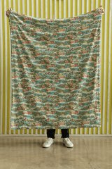 Virginia Postcard Memories Sherpa Blanket - London Penny Gift Wrap