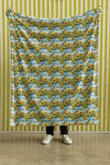 Kansas Flora & Fauna Sherpa Blanket - London Penny Gift Wrap
