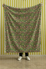 Vermont Flora & Fauna Sherpa Blanket - London Penny Gift Wrap