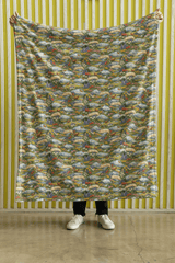Idaho Mountain Meadow Sherpa Blanket - London Penny Gift Wrap