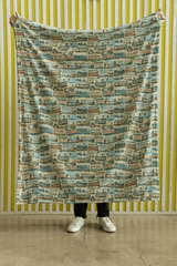 Washington Postcard Memories Sherpa Blanket - London Penny Gift Wrap