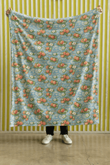Georgia Peach State Classic Sherpa Blanket - London Penny Gift Wrap