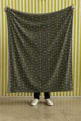 Louisiana French Quarter Flourish Sherpa Blanket - London Penny Gift Wrap