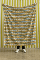 Nebraska Prairie Horizon Sherpa Blanket - London Penny Gift Wrap