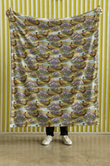 South Dakota Flora & Fauna Sherpa Blanket - London Penny Gift Wrap