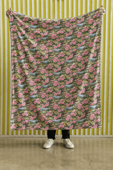 Montana Flora & Fauna Sherpa Blanket - London Penny Gift Wrap