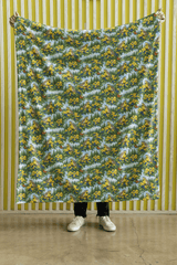 Oregon Flora & Fauna Sherpa Blanket - London Penny Gift Wrap