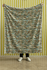 Ohio Postcard Memories Sherpa Blanket - London Penny Gift Wrap