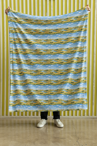 North Dakota Northern Prairie Sherpa Blanket