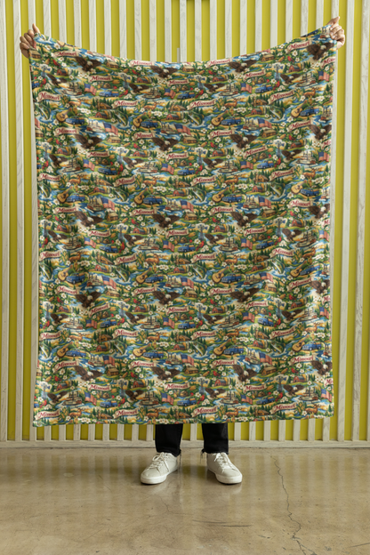 Missouri Gateway Heritage Sherpa Blanket