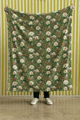 Maine Flora & Fauna Sherpa Blanket - London Penny Gift Wrap