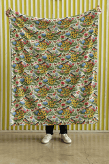 Maryland Flora & Fauna Sherpa Blanket - London Penny Gift Wrap