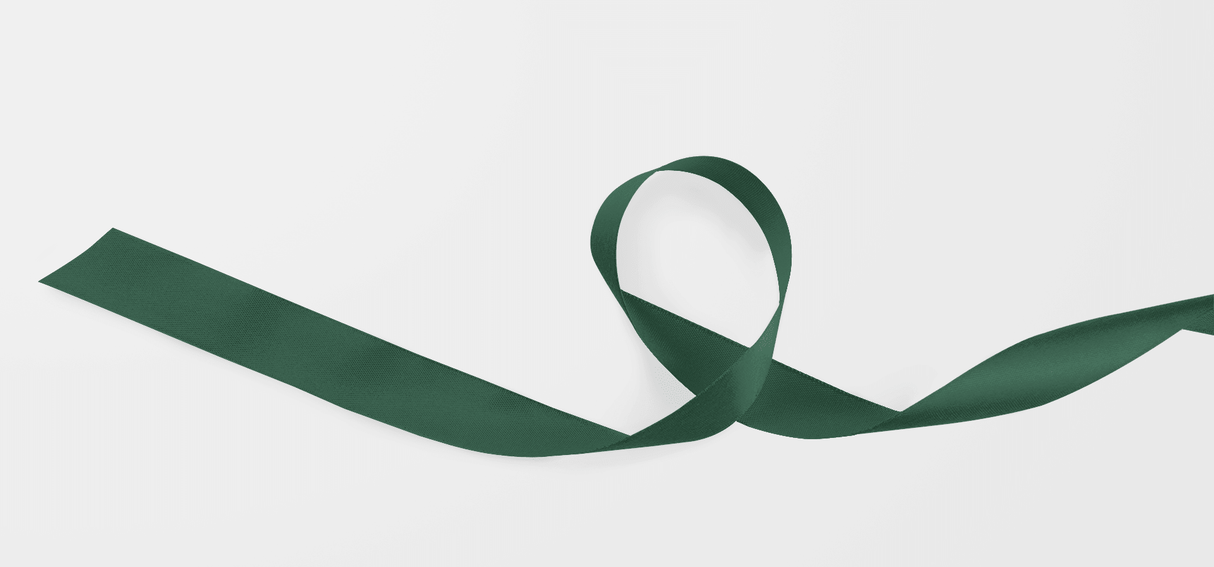 Evergreen Luxe Ribbon - London Penny Gift Wrap