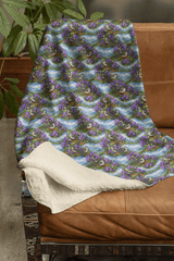 Tennessee Flora & Fauna Sherpa Blanket - London Penny Gift Wrap