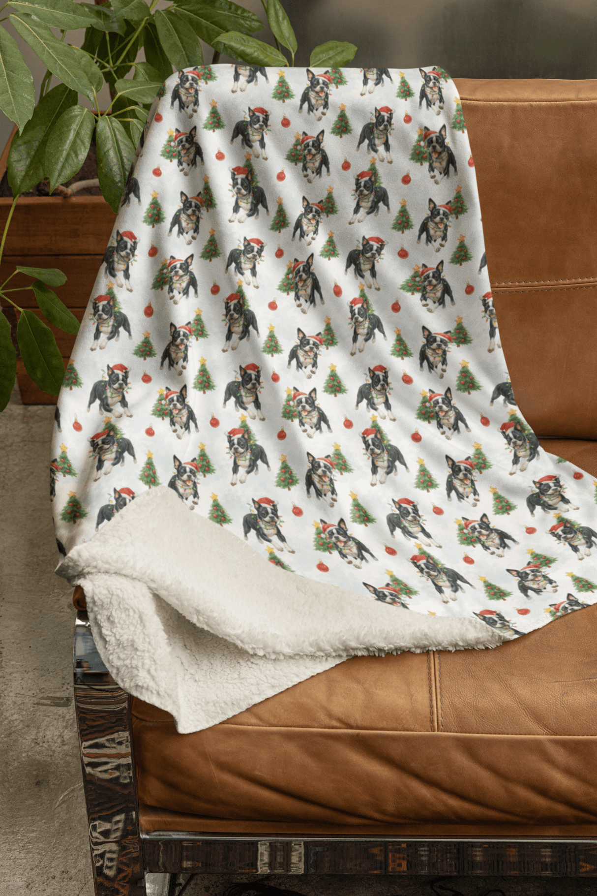 Twinkle Toes Terrier Sherpa Blanket - London Penny Gift Wrap