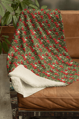 Ohio Flora & Fauna Sherpa Blanket - London Penny Gift Wrap