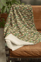 Arizona Flora & Fauna Sherpa Blanket - London Penny Gift Wrap
