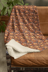 Utah Canyon Light Sherpa Blanket - London Penny Gift Wrap