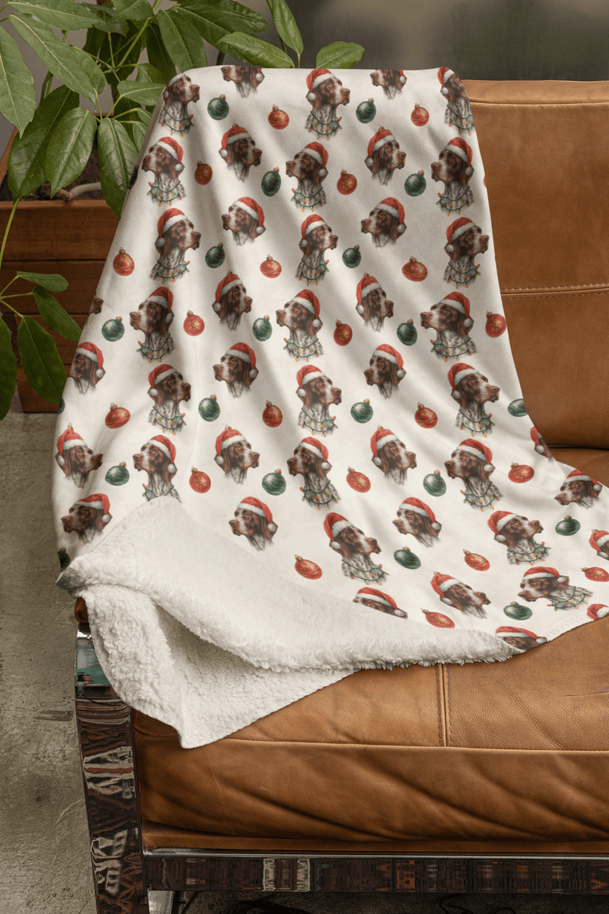 Pointer of Cheer Sherpa Blanket - London Penny Gift Wrap