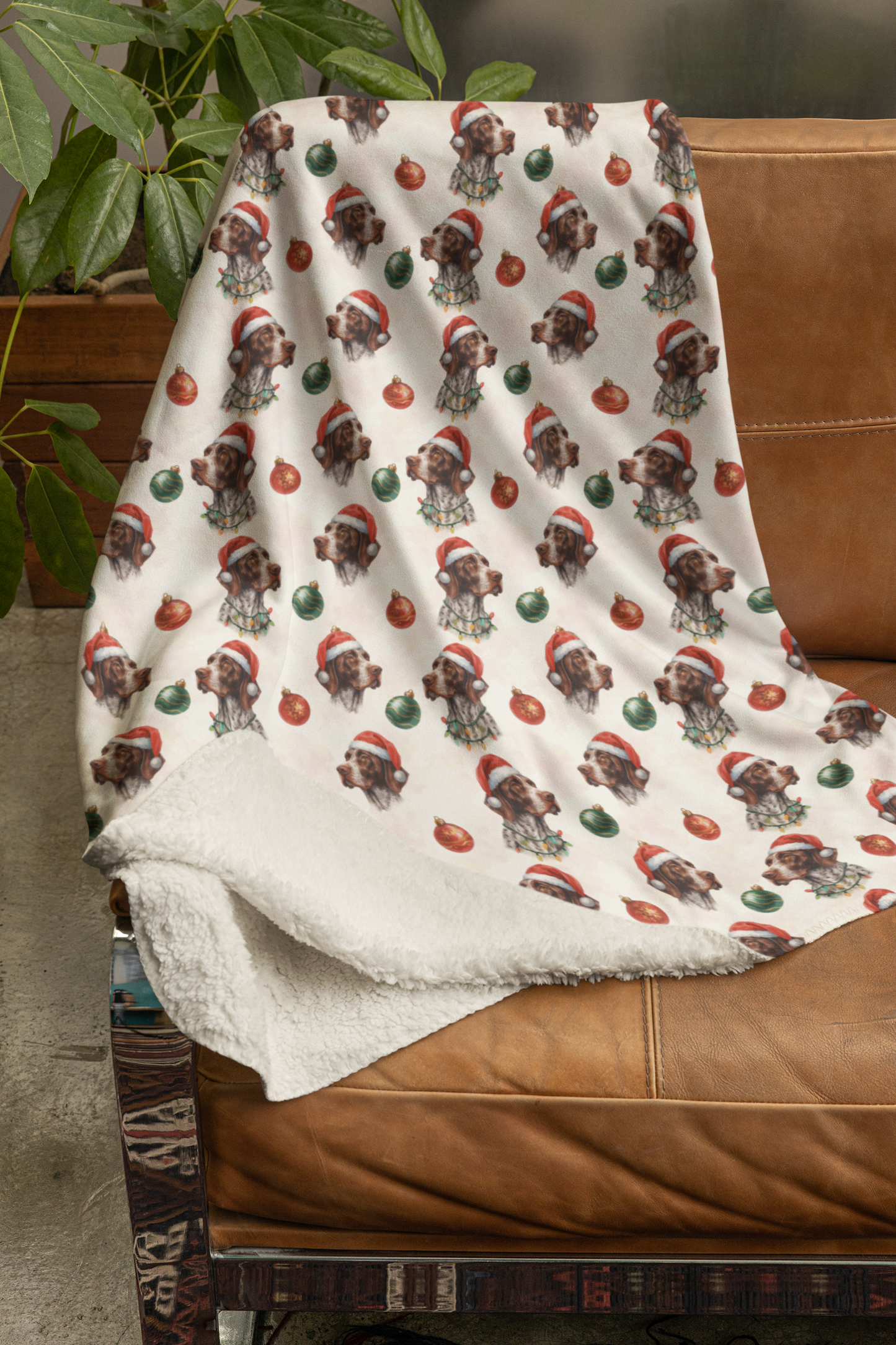 Pointer of Cheer Sherpa Blanket