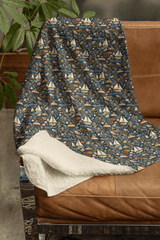 Maryland Chesapeake Classic Sherpa Blanket - London Penny Gift Wrap