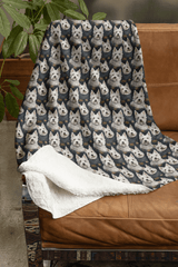 Westie Wonders Sherpa Blanket - London Penny Gift Wrap