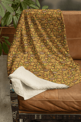Iowa Harvest Grain Sherpa Blanket - London Penny Gift Wrap