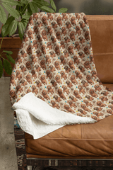 Doodle Frolics Sherpa Blanket - London Penny Gift Wrap
