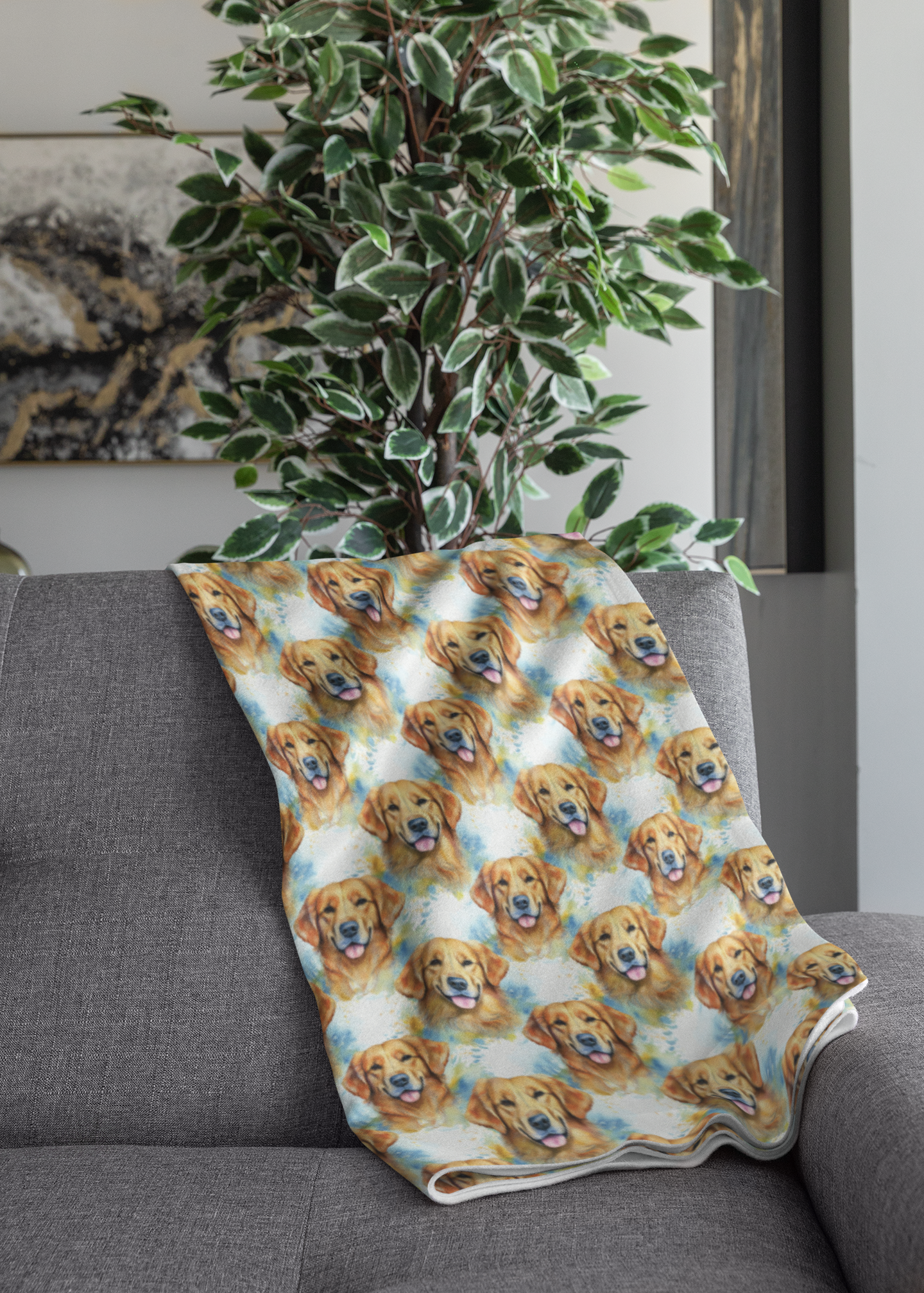 The Golden Standard Sherpa Blanket