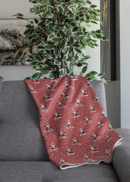 Santa Says 67 Sherpa Blanket