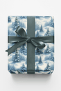 Enchanted Snowy Forest - London Penny Gift Wrap