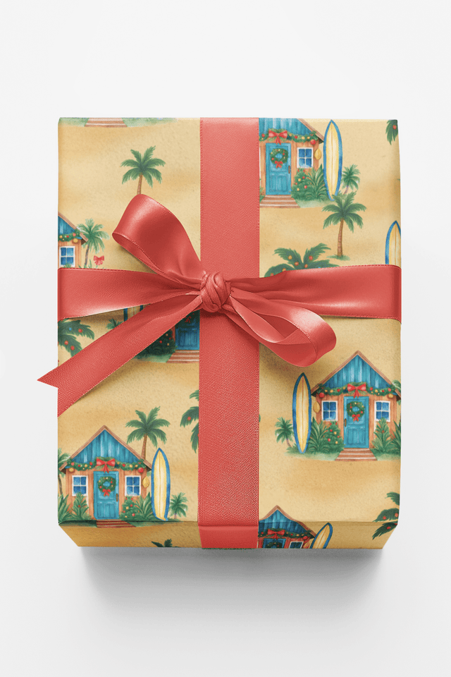 Sun-Kissed Holiday Homes - London Penny Gift Wrap