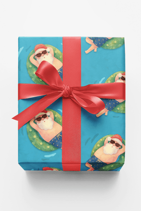 Tropical Tinsel Dip - London Penny Gift Wrap