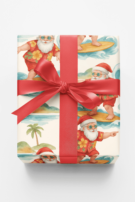 Merry Curl Breakers - London Penny Gift Wrap