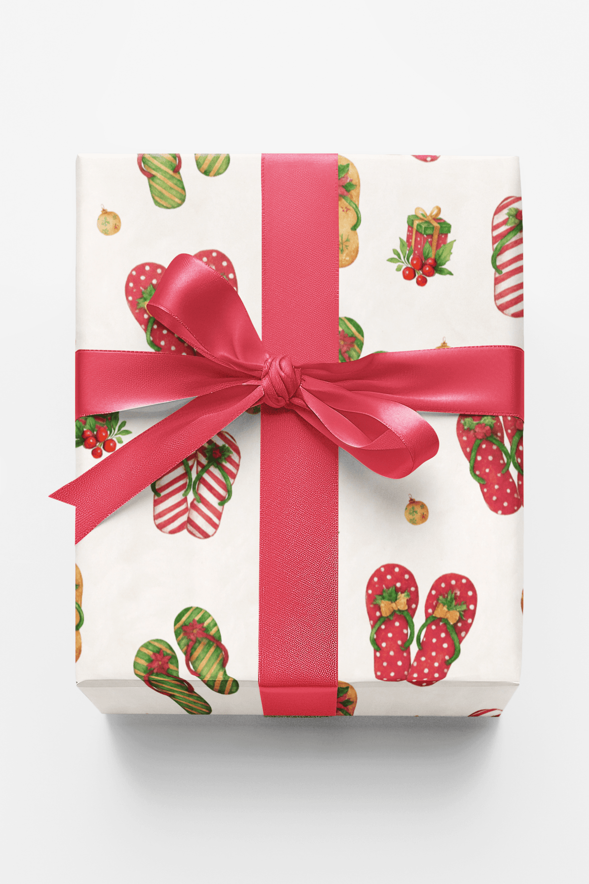 Snug Steps of the Season - London Penny Gift Wrap