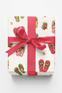 Snug Steps of the Season - London Penny Gift Wrap