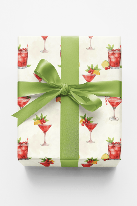 Christmas Happy Hour - London Penny Gift Wrap