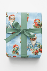 Tinsel Tropic Dreams - London Penny Gift Wrap