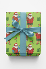Santa’s Beach Break - London Penny Gift Wrap
