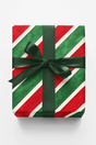Festive Brushstrokes - London Penny Gift Wrap